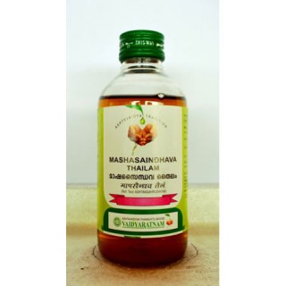 Vaidyaratnam Ayurvedic, Mashasaindava Thailam, 200 ml